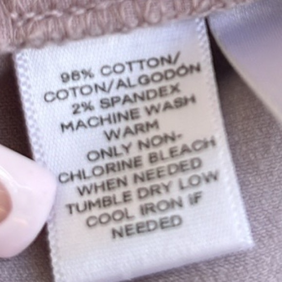 Loft Curvy Skinny Lavender Corduroy Pants Size 8/29 - Picture 10 of 10